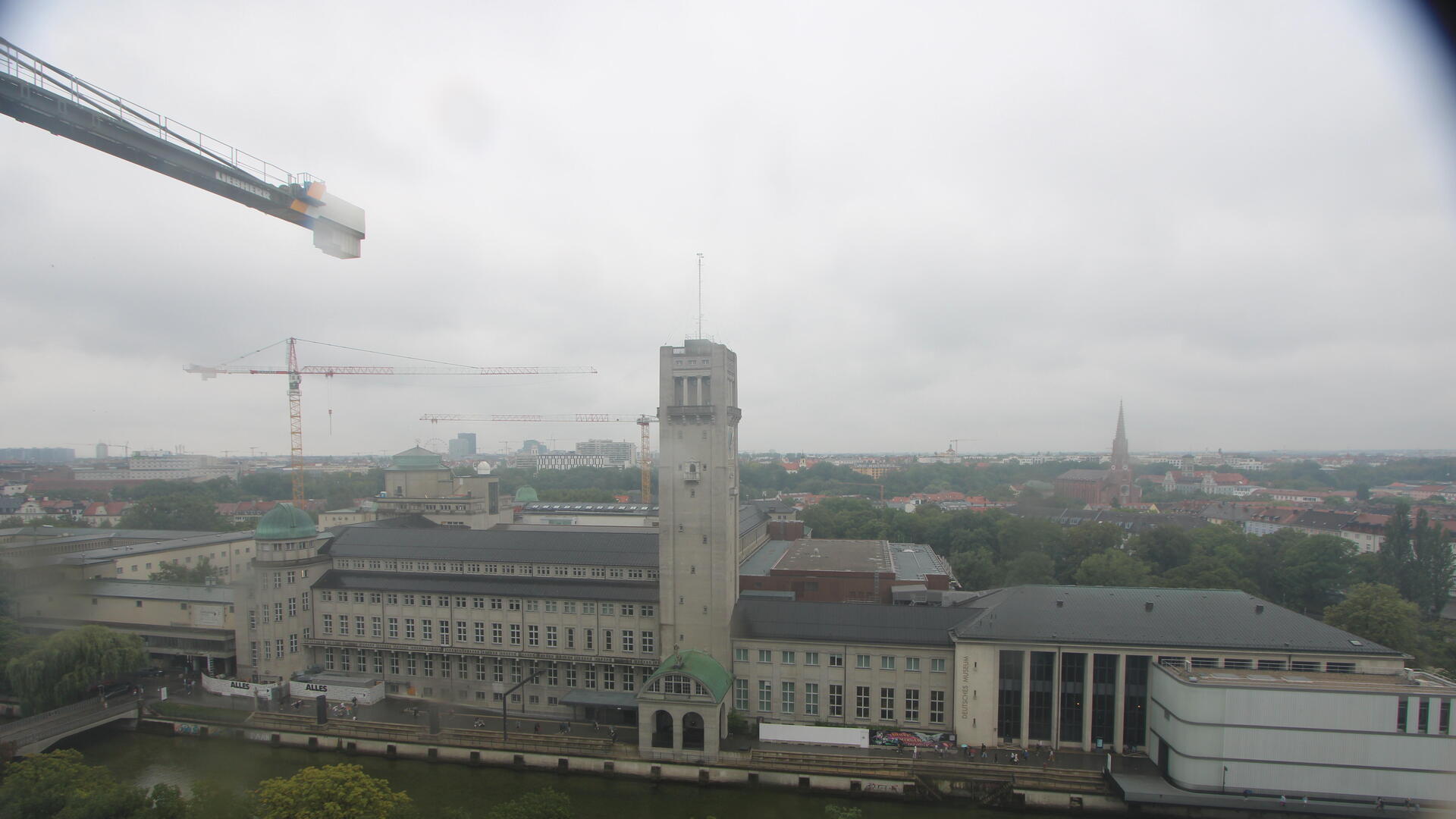 Live Ansicht Webcam Deutsches Museum Richtung Osten
