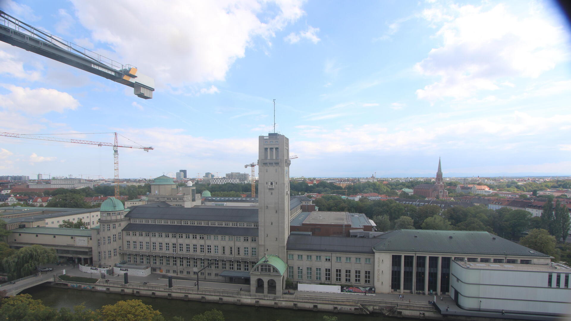 Live Ansicht Webcam Deutsches Museum Richtung Osten