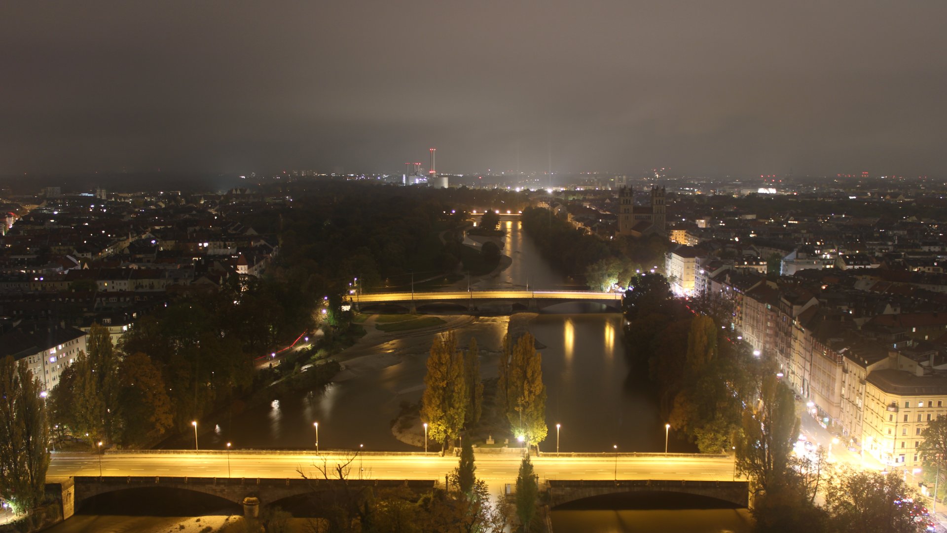 Webcam München, Deutsches Museum nach Südwesten