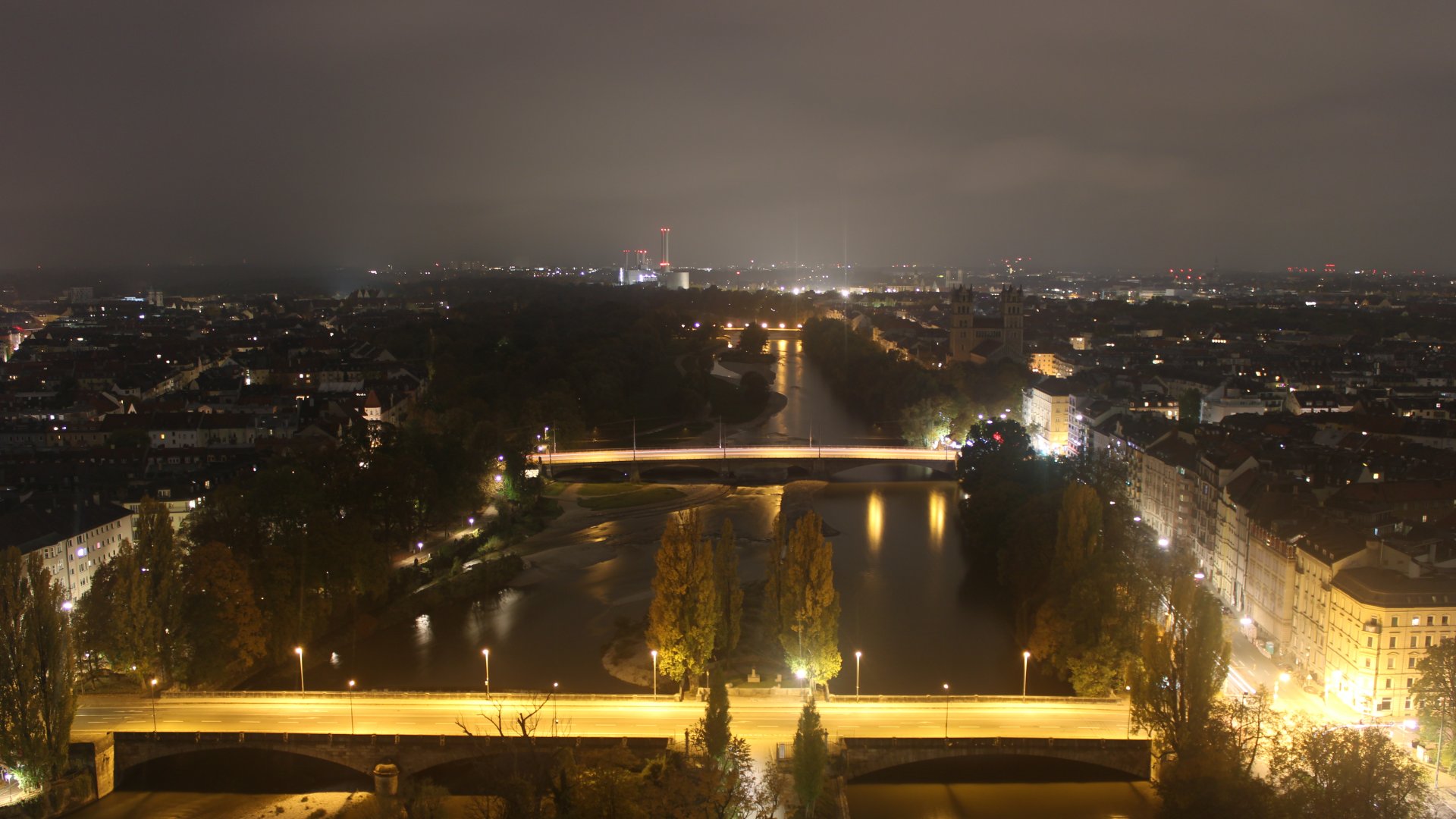 Webcam München, Deutsches Museum nach Südwesten