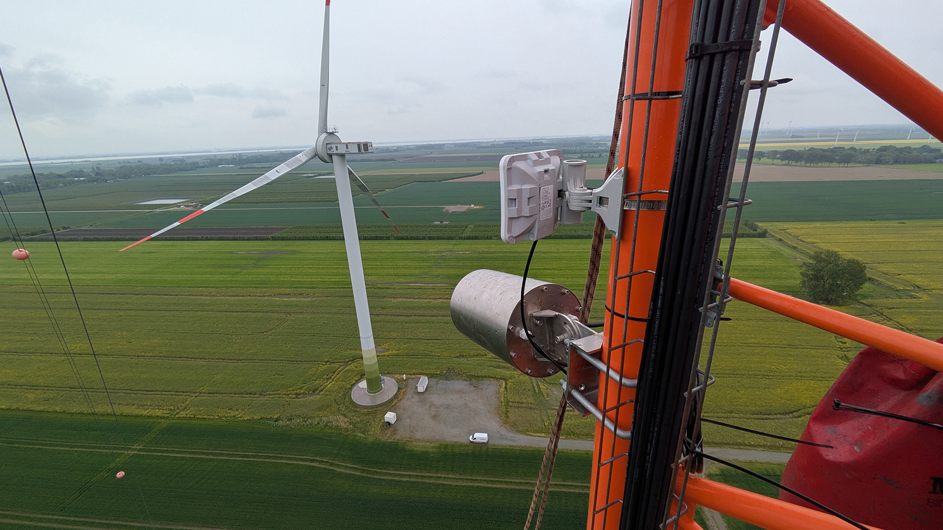 Webcams im DLR Forschungspark Windenergie Krummendeich