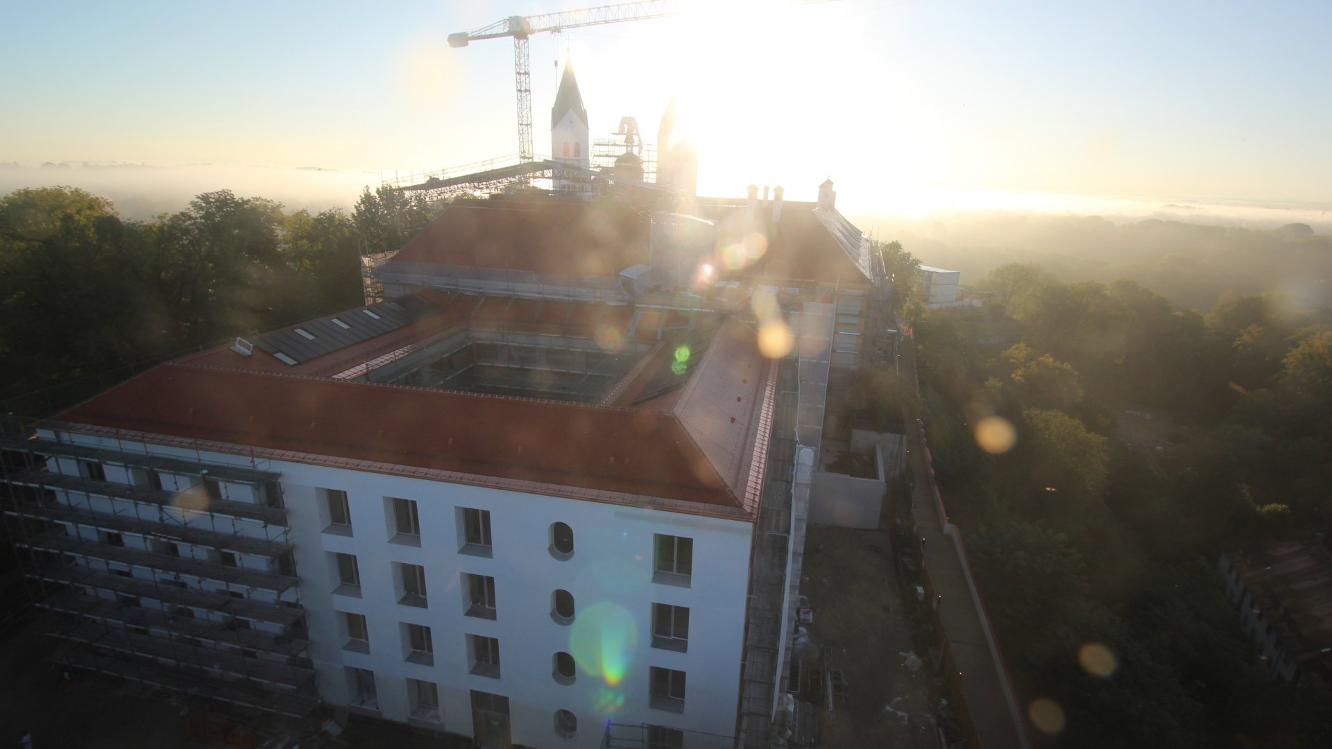Live Ansicht Webcam Kardinal-Döpfner-Haus Freising
