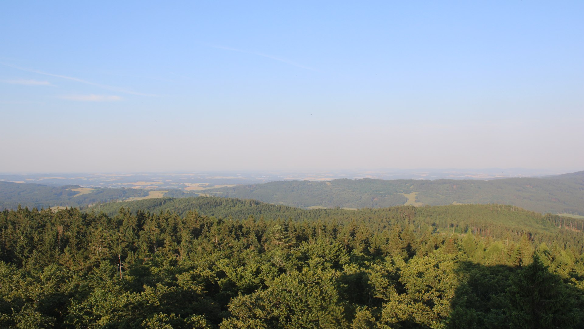 Live webcam view Böhmerwald Tower East