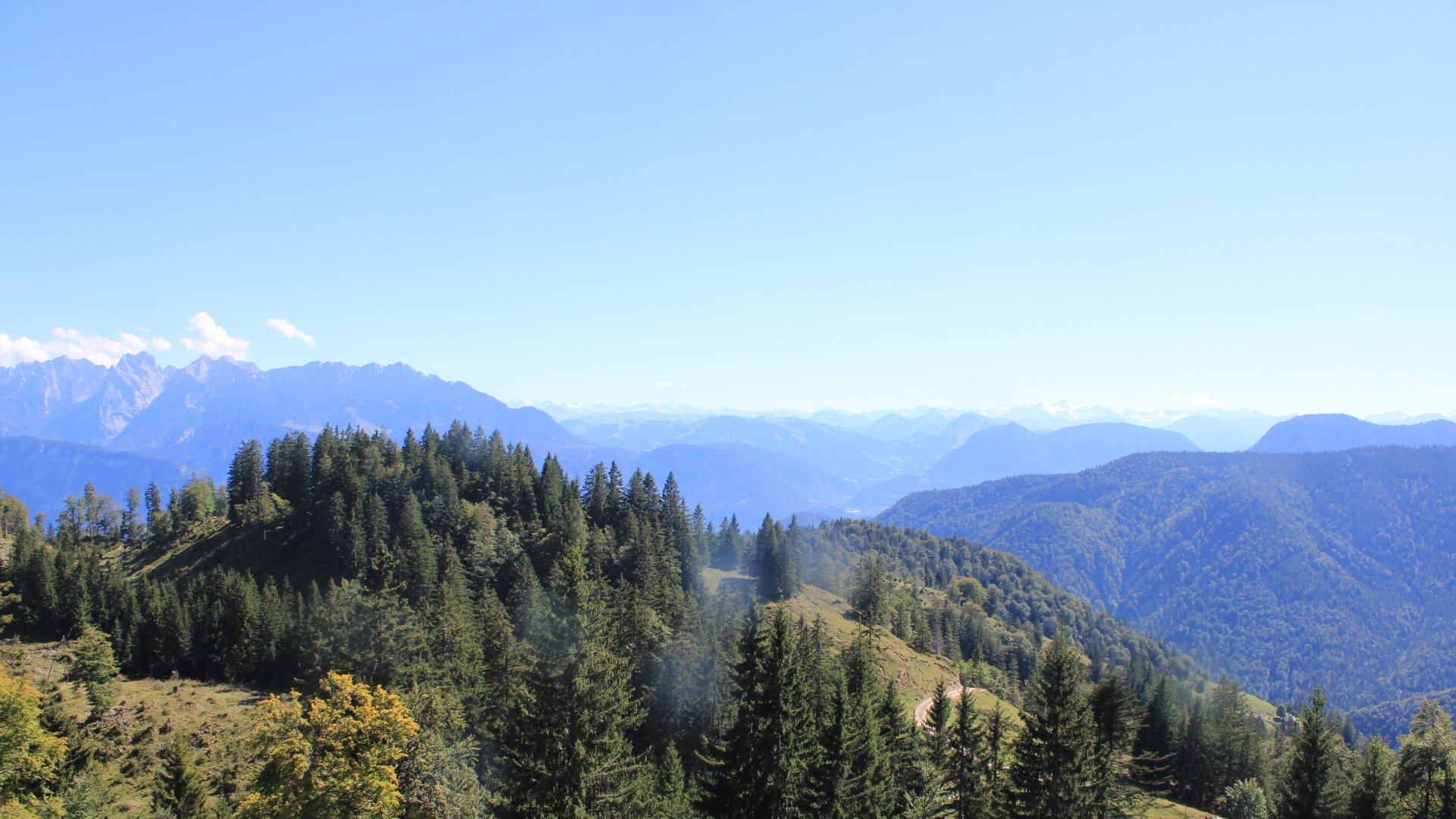 Live webcam view Brünnsteinhaus