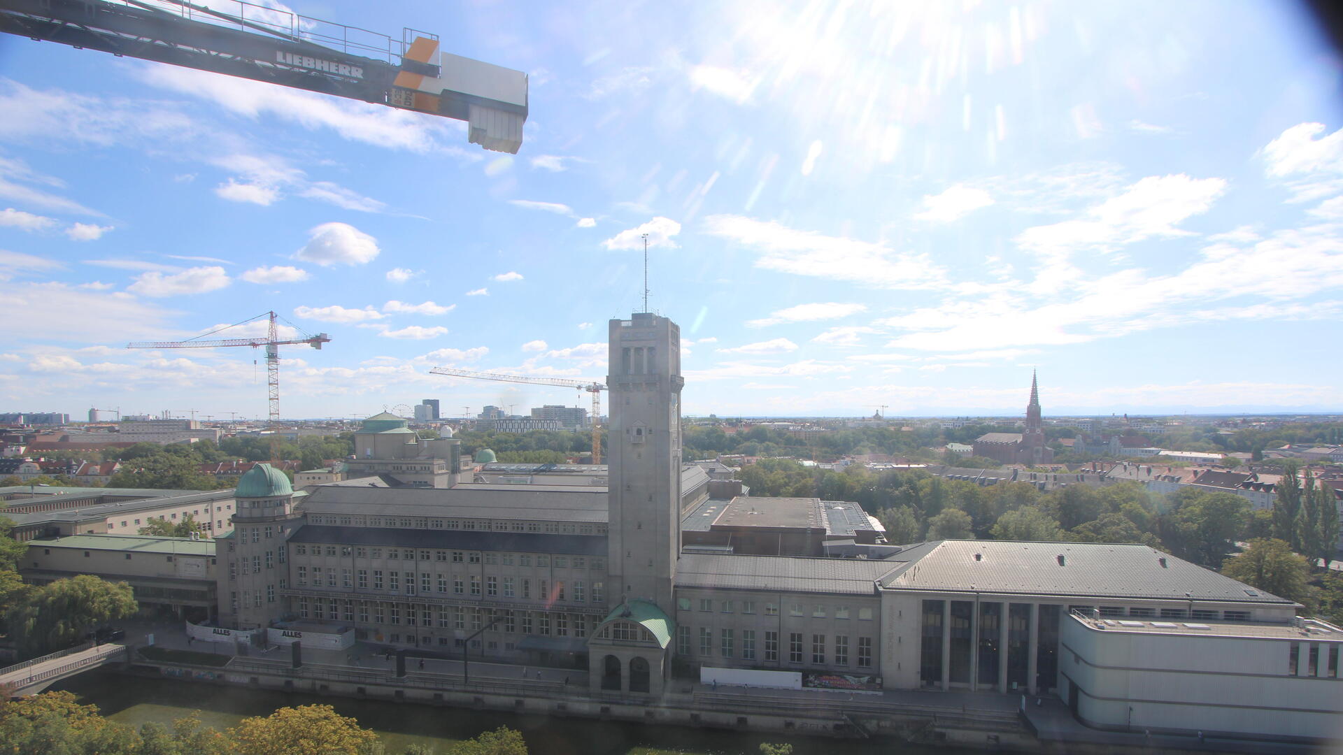 Live webcam view Deutsches Museum, heading east