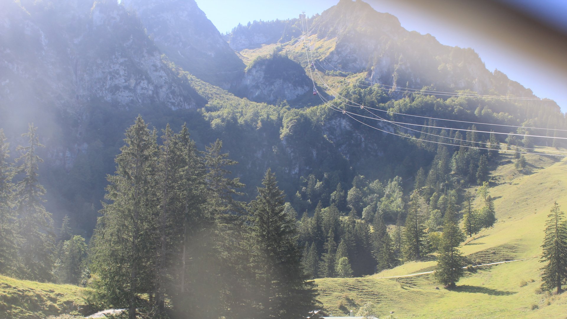 Live webcam view Hochfelln mid-station