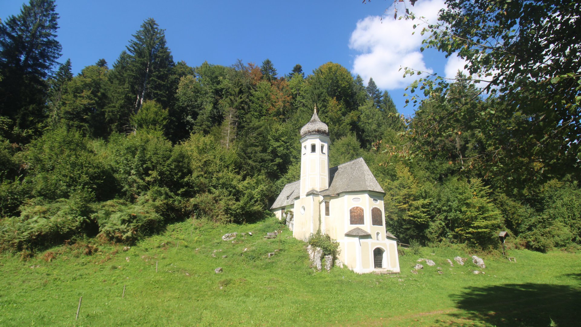 Live webcam view Sachrang | Ölberg Chapel
