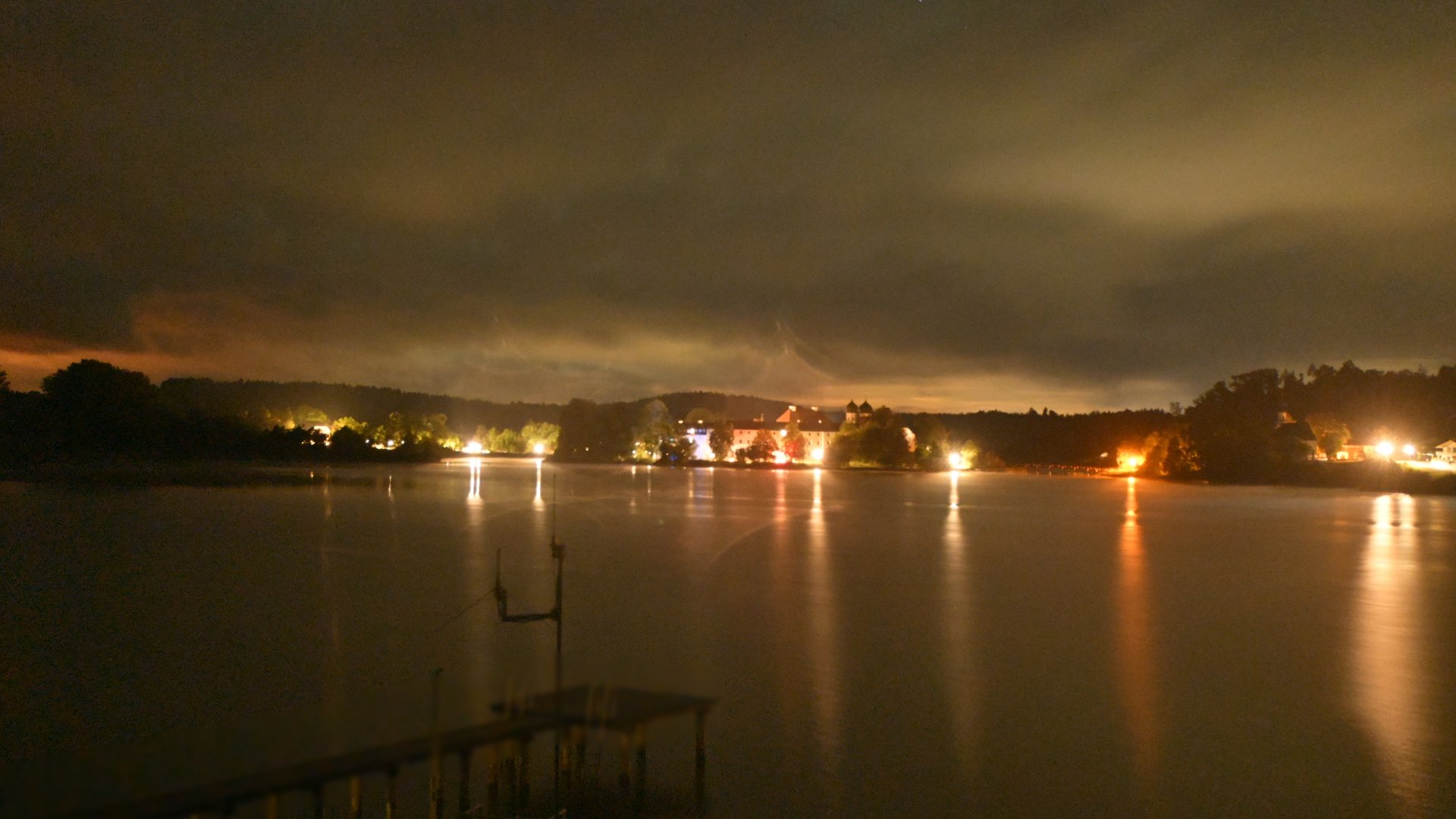 Live webcam view View across Lake Seeon