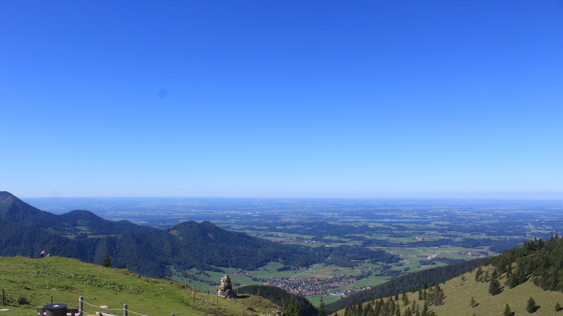 Live webcam view Steinlingalm towards Aschau