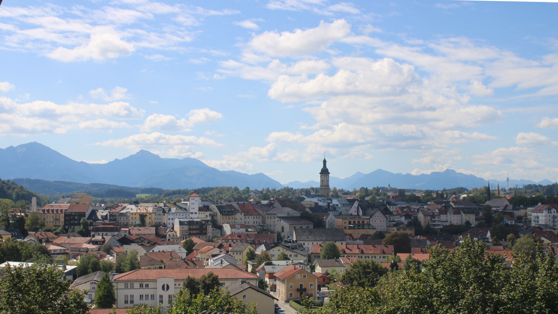 Live webcam view City of Traunstein