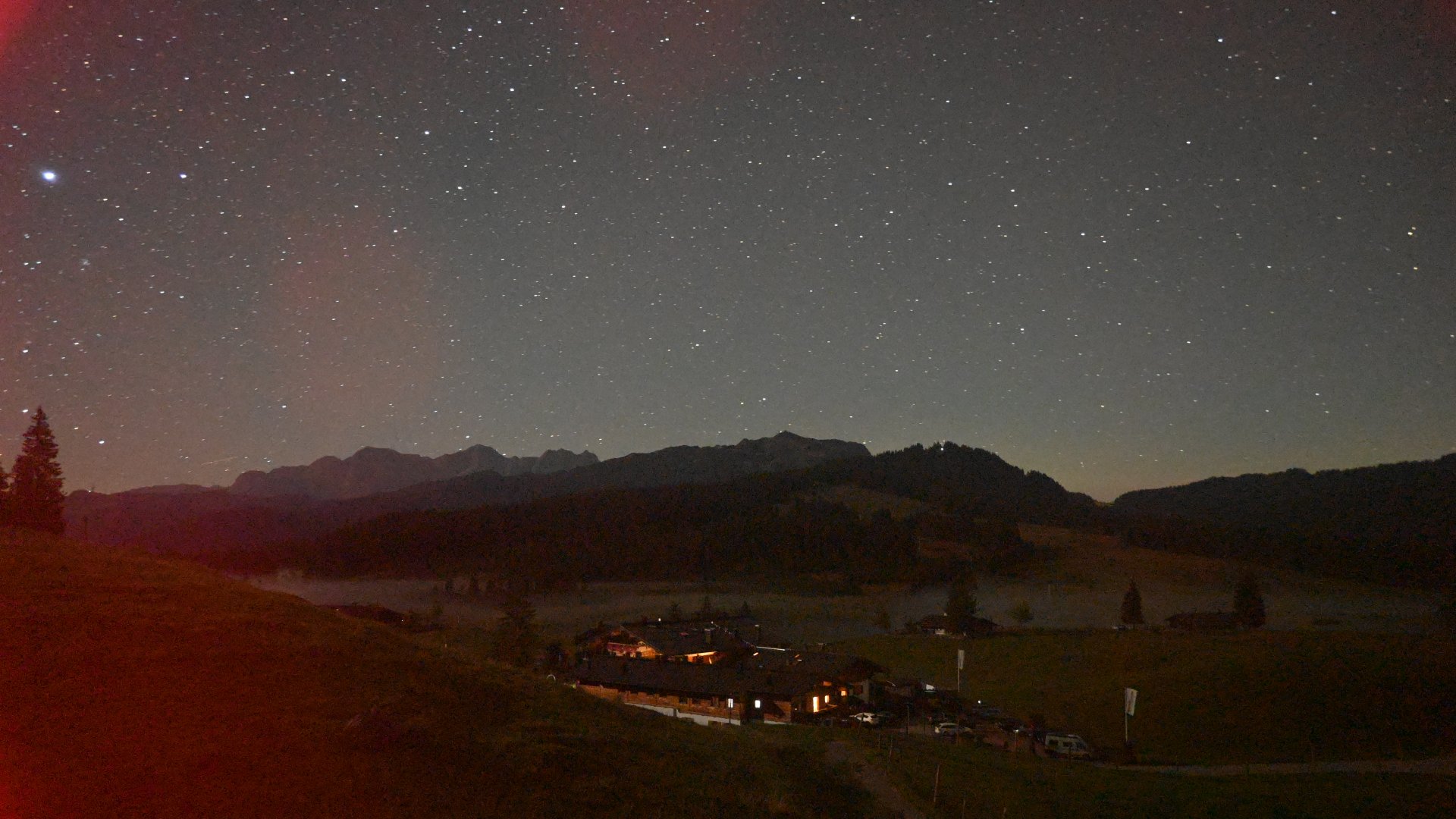 Live webcam view Sonnenalm on the Winklmoosalm
