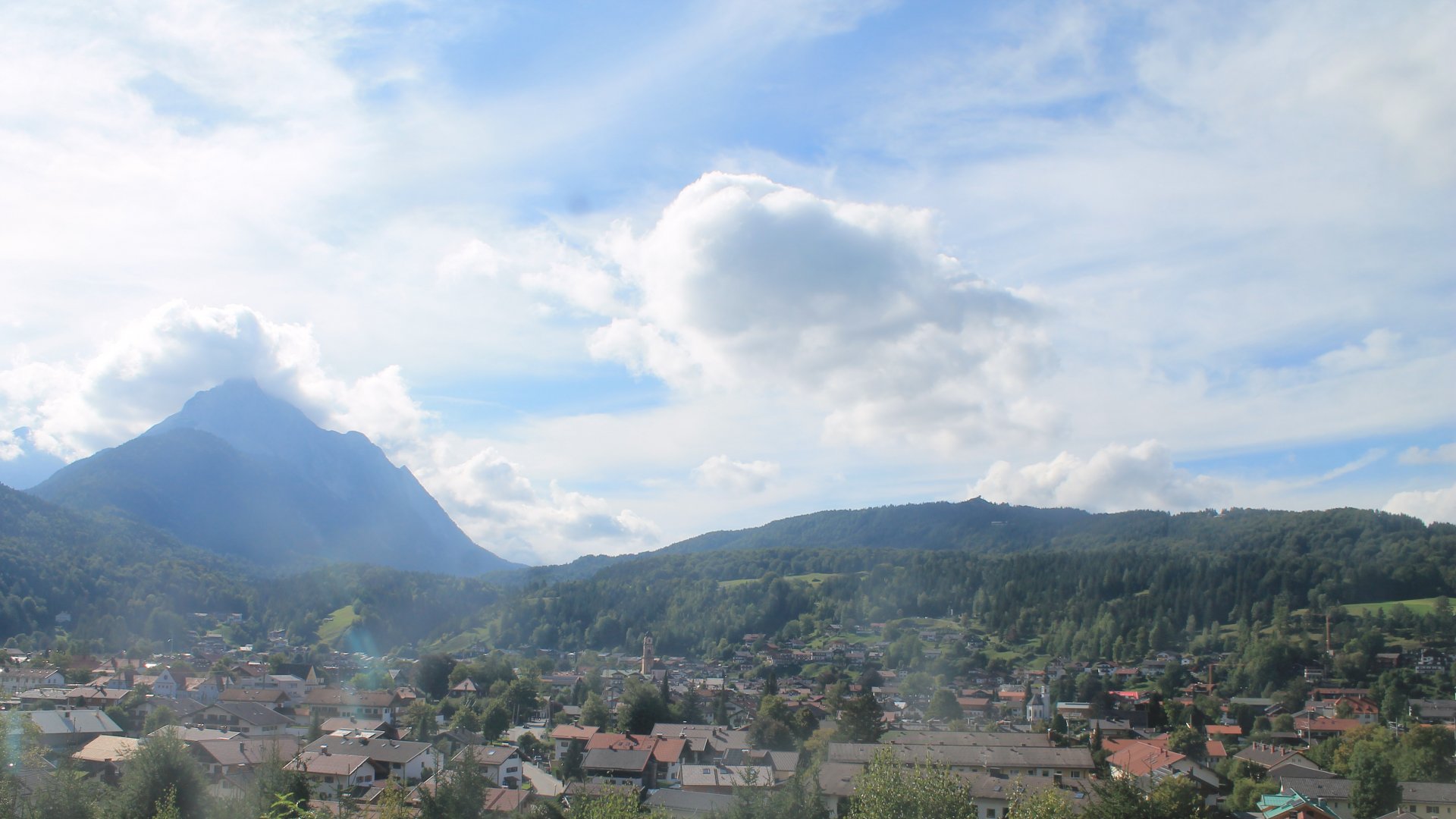 Live Ansicht Webcam Mittenwald-Fewo Haas