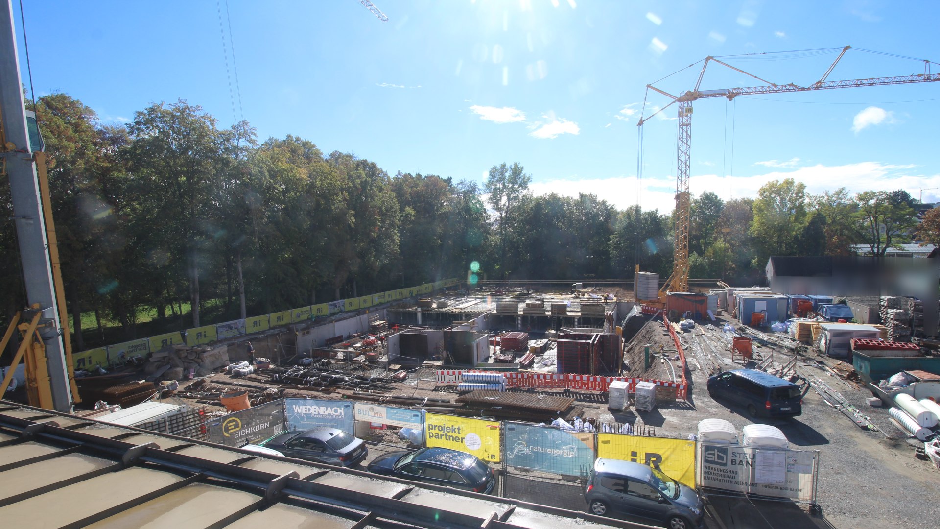 Live Ansicht Webcam Quartier Schlosspark