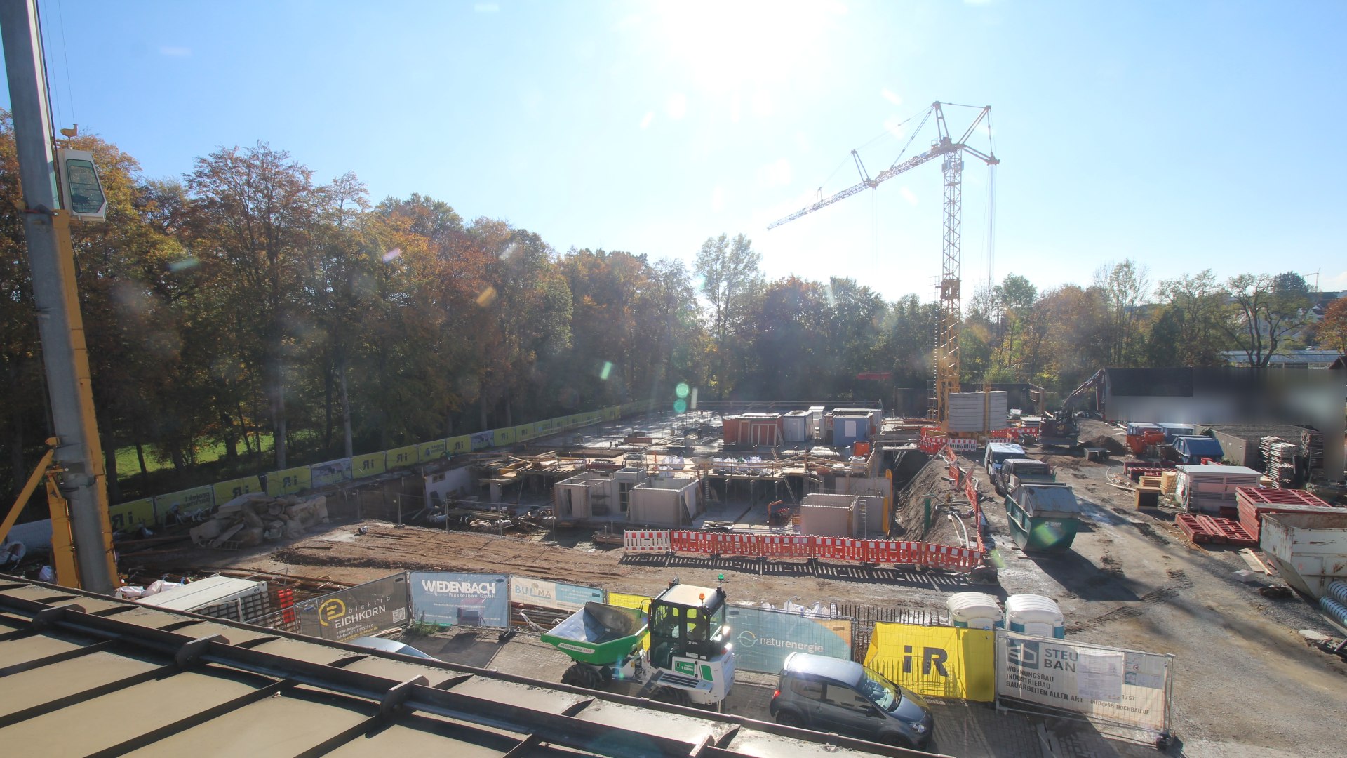 Live Ansicht Webcam Quartier Schlosspark