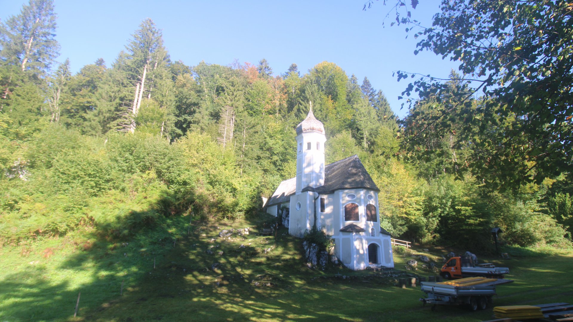 Live Ansicht Webcam Sachrang | Ölbergkapelle
