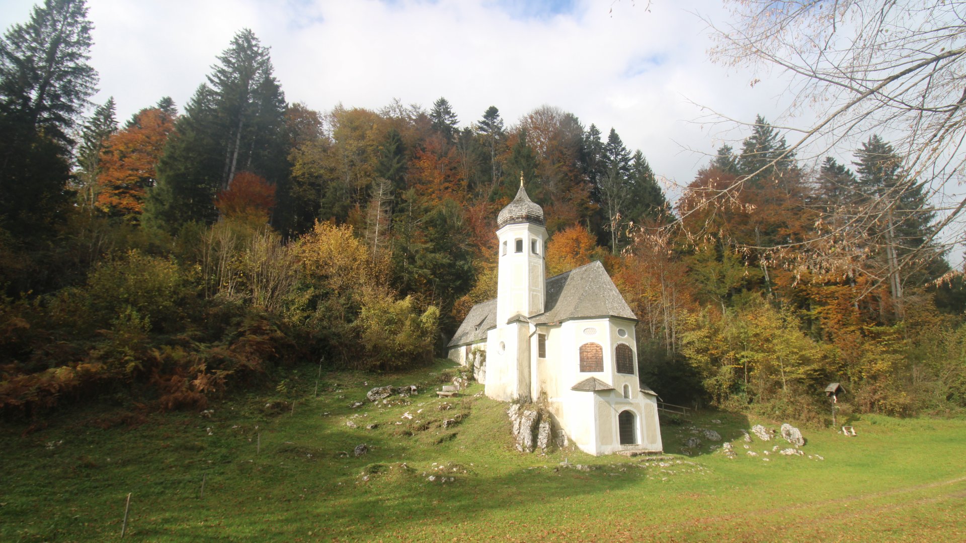 Live Ansicht Webcam Sachrang | Ölbergkapelle