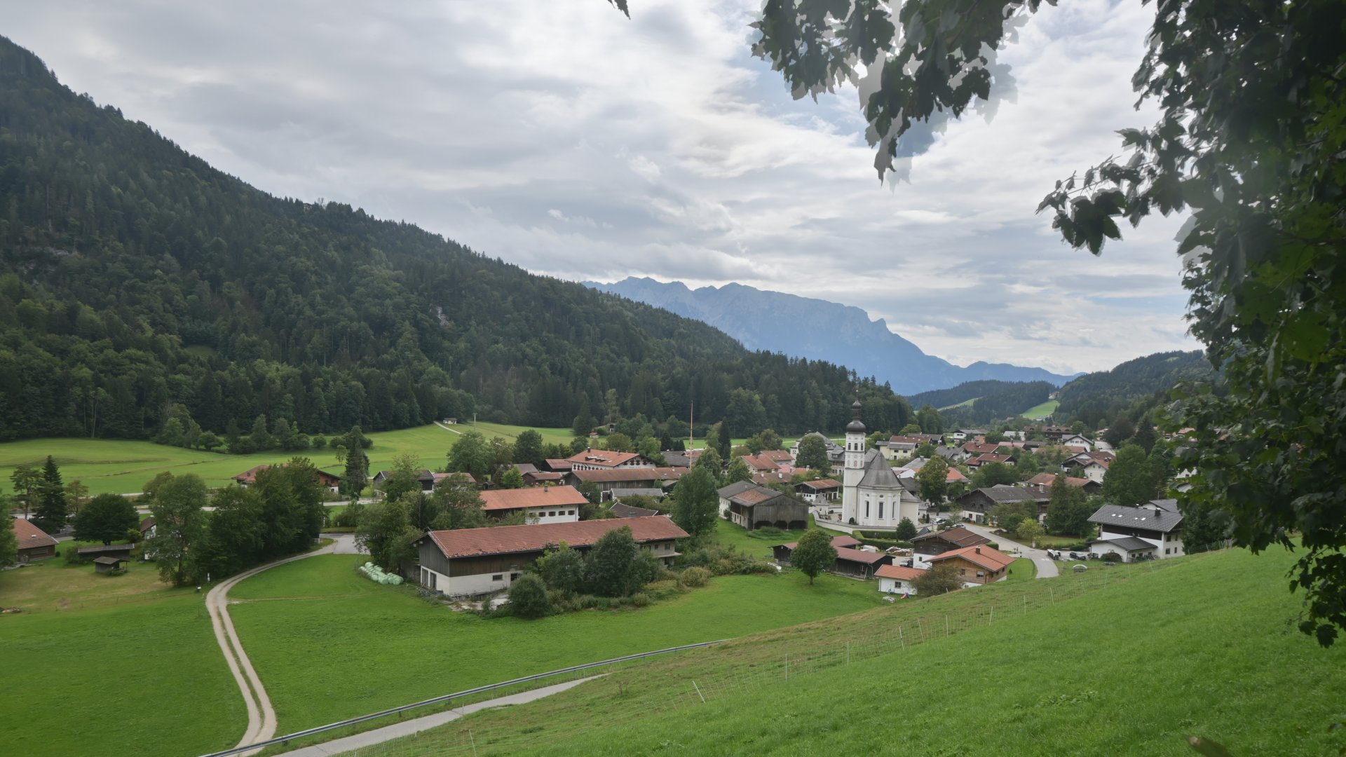 Live Ansicht Webcam Bergsteigerdorf Sachrang