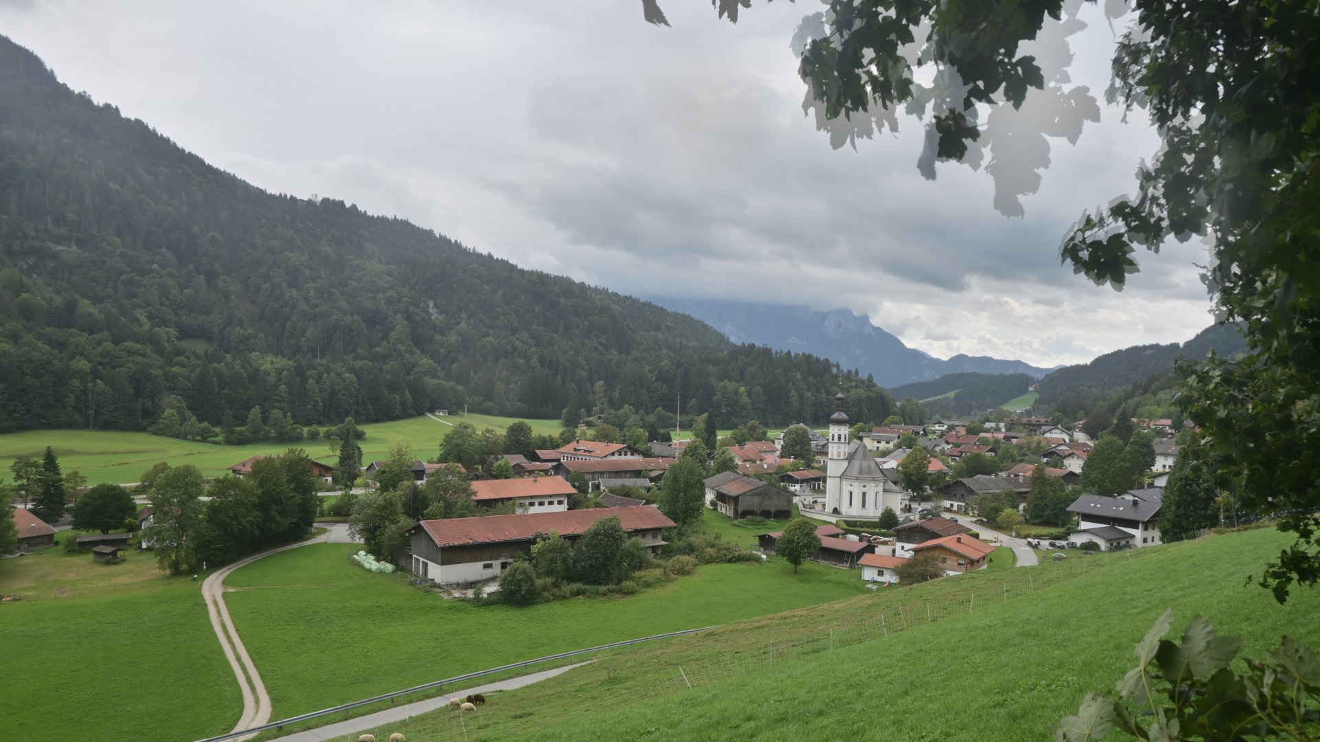 Live Ansicht Webcam Bergsteigerdorf Sachrang
