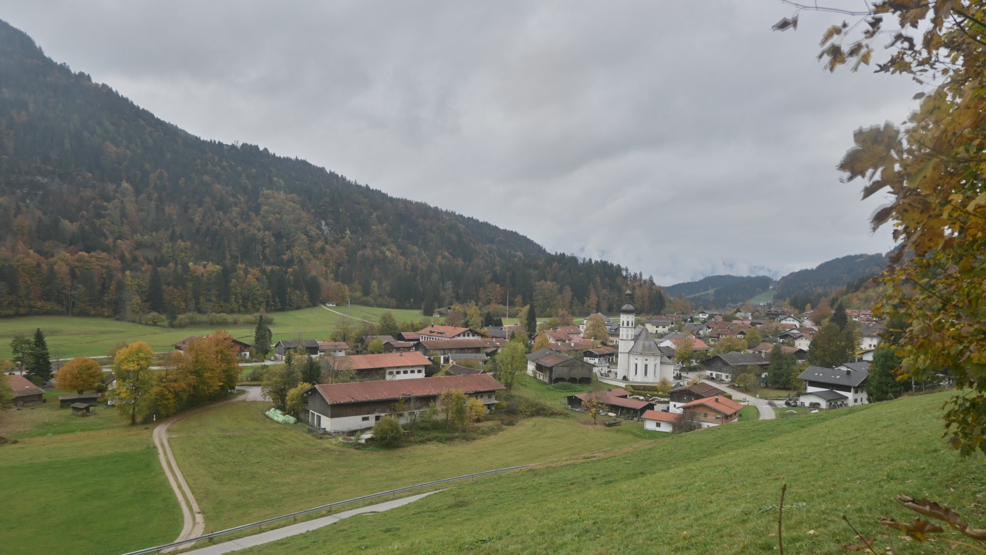 Live Ansicht Webcam Bergsteigerdorf Sachrang