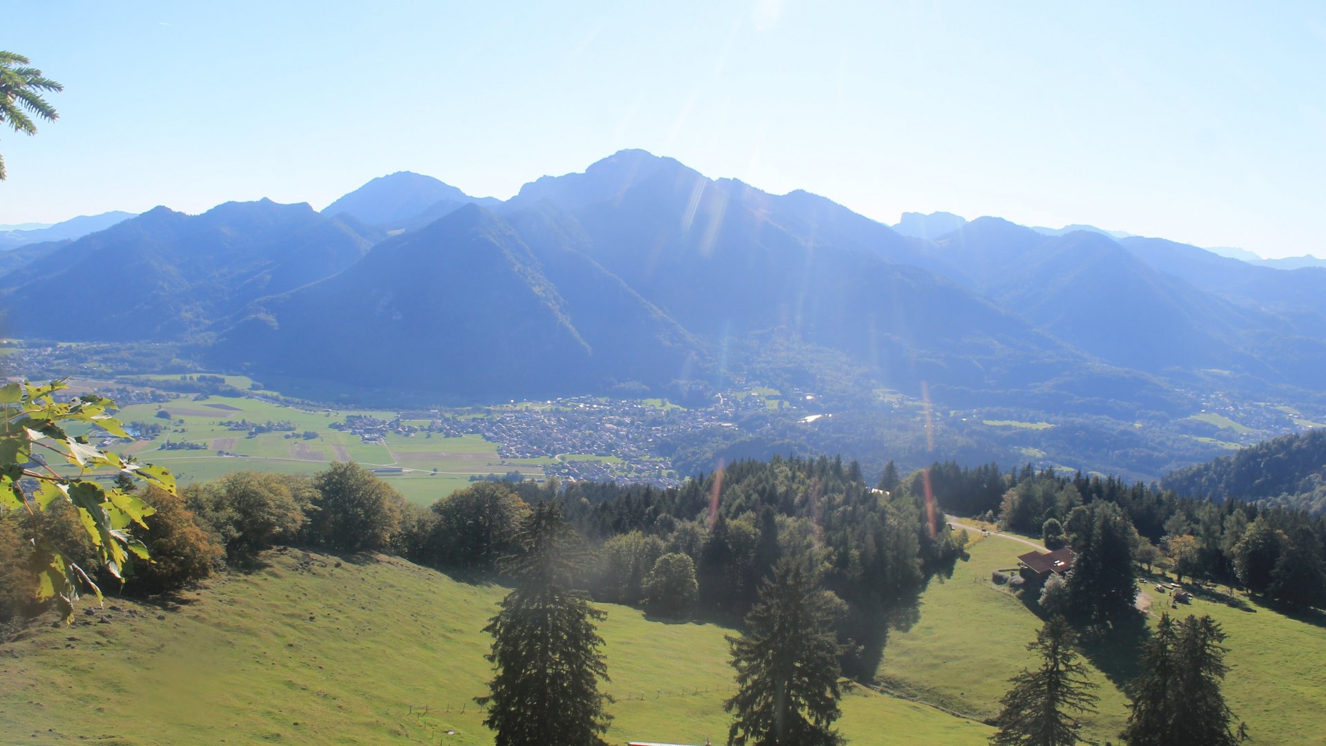 Live Ansicht Webcam Staffn-Alm Richtung Achental
