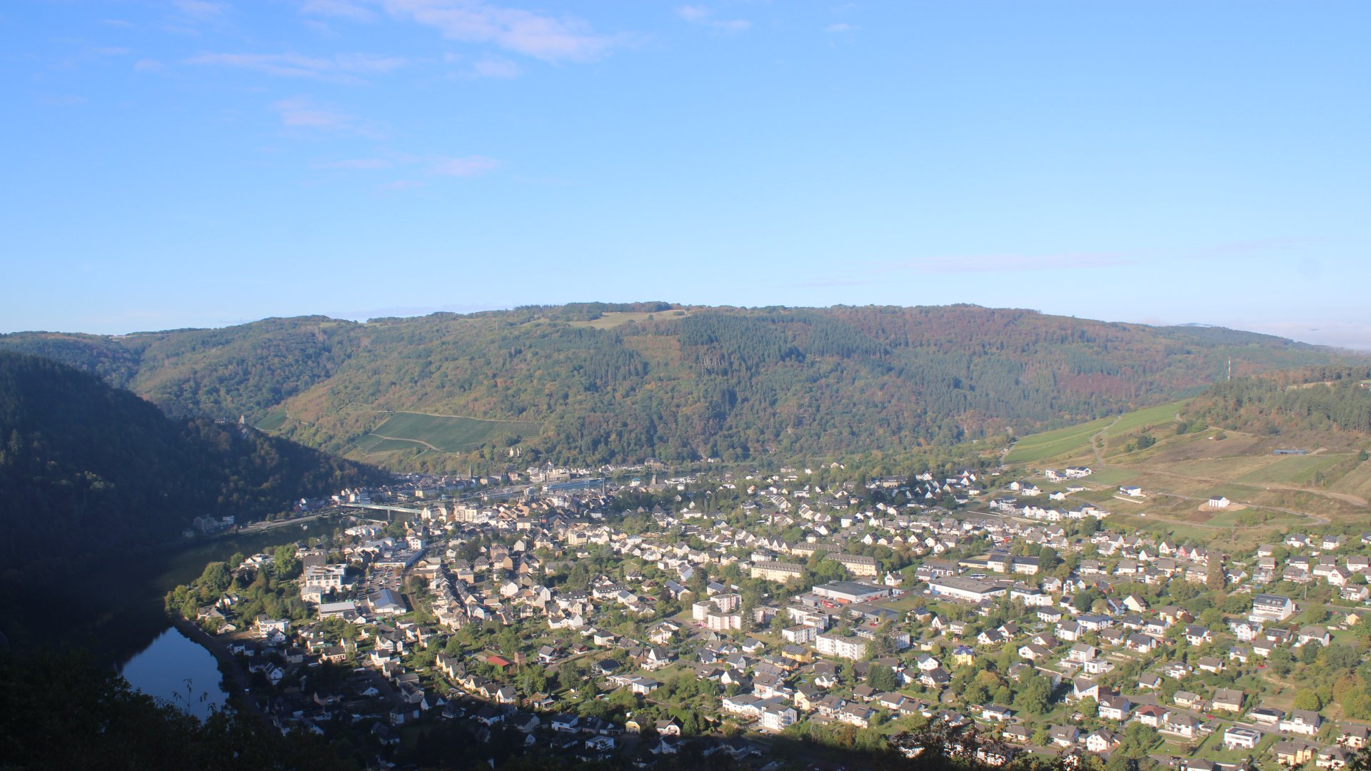 Live Ansicht Webcam Traben-Trarbach von Starkenburg