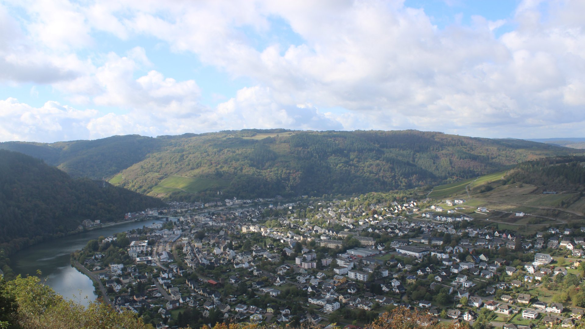 Live Ansicht Webcam Traben-Trarbach von Starkenburg