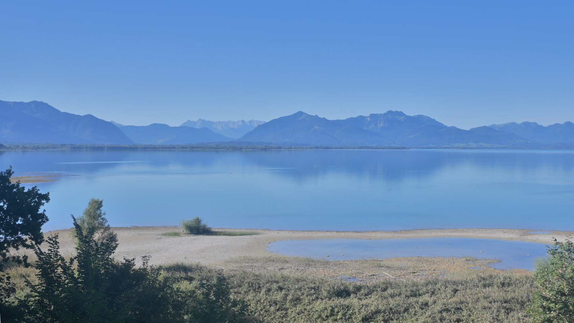 Live Ansicht Webcam Chiemsee von Chieming-Stöttham