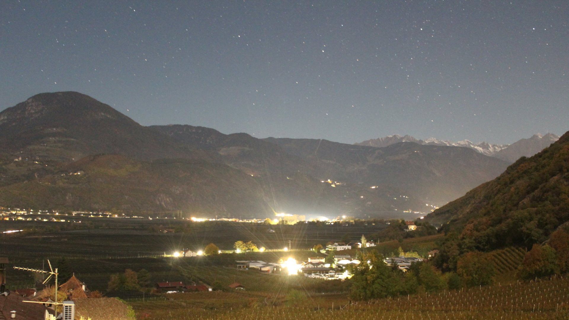 Live Ansicht Webcam Terlan mit Etschtal