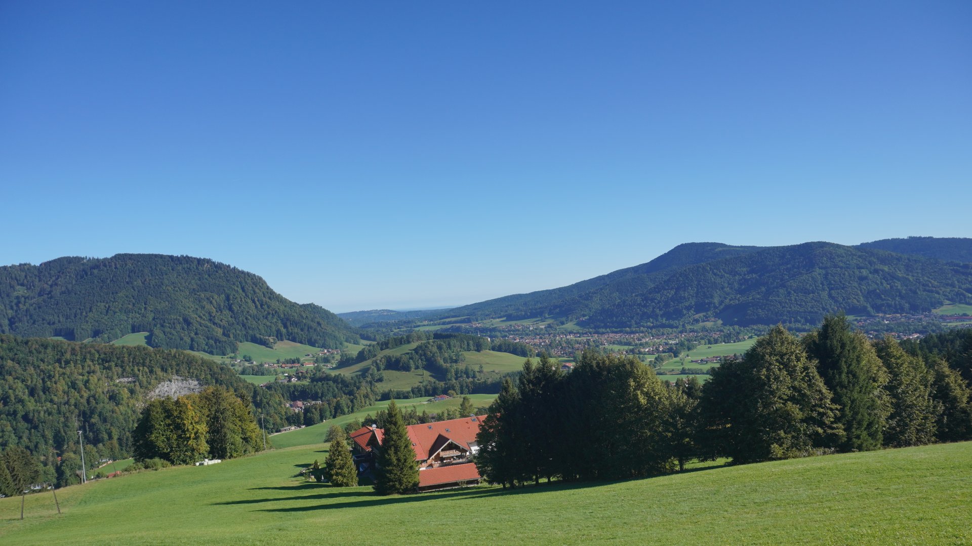 Live Ansicht Webcam Unternberg | Blick über Ruhpolding