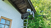 Fotowebcam Installation Spitzsteinhaus